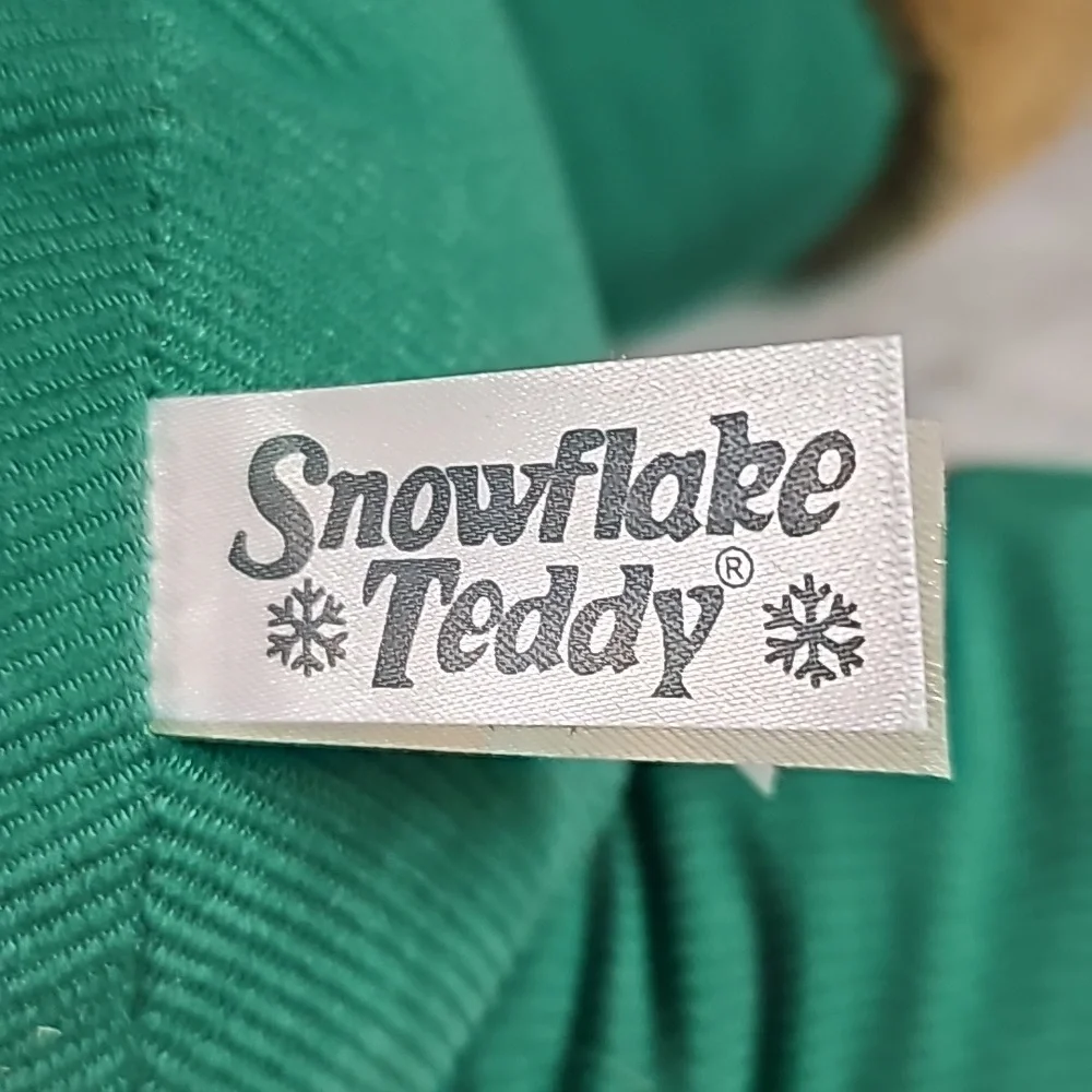 NWT Snowflake Teddy Christmas 2021 Santa Hat soft plush stuffed collector's 20" - Picture 9 of 12